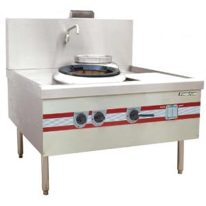 China Environmental Chinese Cooking Stove Quiet Turbo Wok Range 1200 x 1220 x (810+450) mm supplier