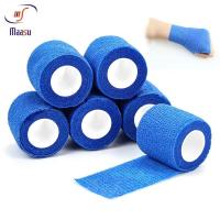 China Selvage Solid Blue Mesh Medical Gauze Bandage 55% Viscose 45% Cotton on sale