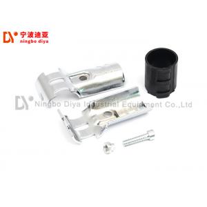 Chromed Iron Tube Connector Clamps Zinc Plated For Pipe Joint System