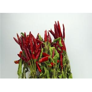 China 7CM Whole Dried Chillies No Additive Stemmed Spicy Dried Peppers supplier