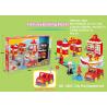 Fire Station Building Blocks Educational Toys W / Functions For Age 3 Years Kids