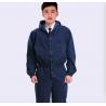 Cotton Flame Retardant Insulated Coveralls , Acidproof Fire Protective Clothing