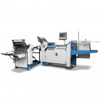 China Commercial Inserting Cross Fold Paper Folding Machine For Print Paper Folder Equipment on sale