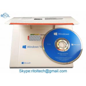 Windows 10 Home Pack USB 32 / 64 Bit , OEM Win 10 Pro / Home Windows 10 Coa Key