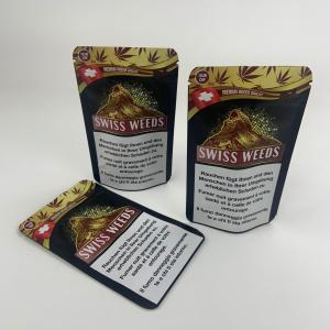Obama Jokes Up MPET 7*12CM Weed Packaging Mylar Bags
