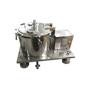 China Vertical PPTD Top Discharge Basket Centrifuge For Hemp And Alcohol Extraction wholesale