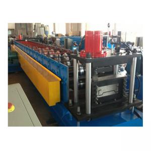 China Hot Dipped CZ Purlin Roll Forming Machine 1.5-2.5mm Galvanised Steel For Construction supplier