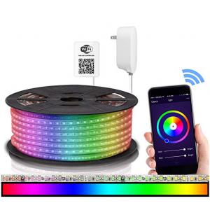 China 18W LED Flexible Strip Lights Kit With RGB Multicolor IP65 16.4FT supplier
