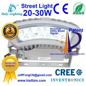 China LED Street Light 20-30W with CE,RoHS Certified and Best Cooling Efficiency Road Lamp Made in China supplier