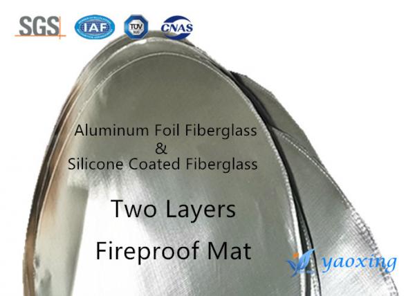 Fiberglass Silicone Coated Fire Blanket For Picnic Fireproof