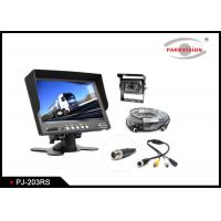 China 600 TVL CCD Truck Rear View Camera W / 2 Way Input With 7 Inch Monitor on sale