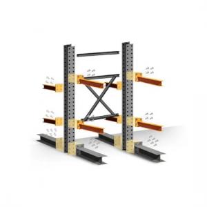 China 12000mm Height Industrial Storage Rack / Adjustable Cantilever Shelving Systems wholesale