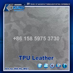 Practical TPU Croc Embossed Leather , Multifunctional Crocodile Skin Leather