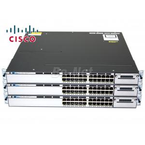 China 24 Port Network Cisco Switch , C3750X Series Cisco Ethernet Switch WS-C3750X-24P-L wholesale
