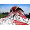 China King Cobra Fiberglass Water Slides With The Slide Length Of 112m for Water Park wholesale