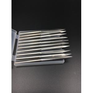Straight Sharp Taper Engraving Tungsten Carbide Tools End Mill Two Flutes For Wooden Tools Milling Cutter