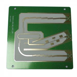 China Ground Surveillance Radar Rogers4350B High Frequency PCB 0.79MM Thickness supplier