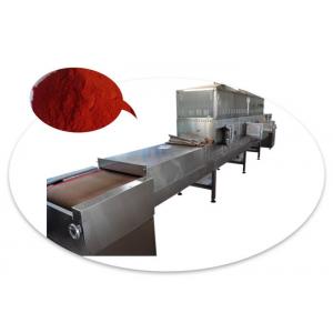 China Conveyor Belt Chili Microwave Sterilization Machine supplier