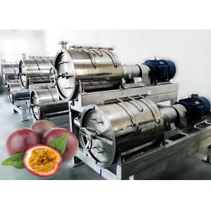 China Beverage 440V 20T/H Passion Fruit Processing Machine supplier