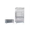 China Stackable Folding Mesh Containers Stillage Steel Cages For Storage wholesale