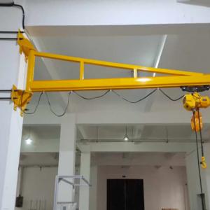 China 5 Ton Remote Control Wall Mounted Jib Crane 20m/Min Speed Hoisting supplier