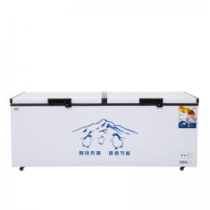 chest freezer with step 450L 550L 650L deep freezer