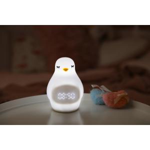 Soft Silicone Toddler Light Alarm Clock Accompany Children Every Night