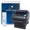 China Used GX420d Serial Thermal Printer GX42-202410-000 Black and White Style with USB/Ethernet Connectivity No Power Supply Included wholesale