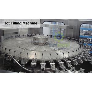 China 4 In 1 Monoblock Pulp Juice Hot Filling Machine for PET Bottles supplier