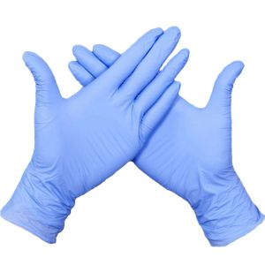 China Les gants médicaux jetables d'élasticité saupoudrent l'acide de résistance de surface douce libre supplier