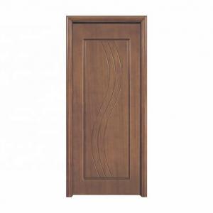 Mahogany Exterior MDF Wood Doors 45mm Thick Medium Density Fiberboard Door