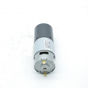 China Low Noise NEMA 17 24V DC Brush Gear Motor 42mm With Gearbox 1:36 138Rpm 0.75A supplier
