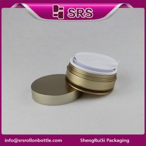 J027A empty gold eye mask cosmetic jar manufacturer
