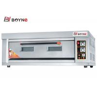 China Commercial Bakery Shop Gas Oven,One Deck Three Trays Baking Oven With Glass Viewing Door on sale