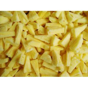Individual Quick Freezing Fruits / Pineapple Peeled Slices FDA / ISO Approved