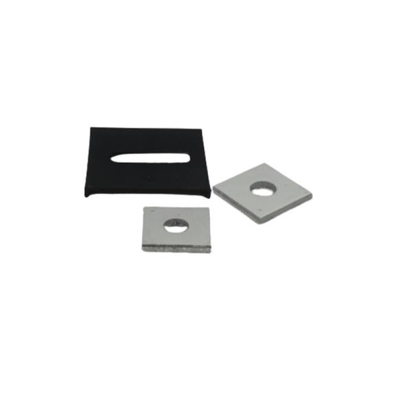 China Laveuse à plaques carrées en aluminium à tête plate M12 supplier