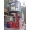 China 1000kg Twin Cage Construction Hoist Elevator for Building Material wholesale