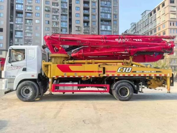 66 millones de camiones de bombeo de hormigón más grandes para proyectos de infraestructura de vertido