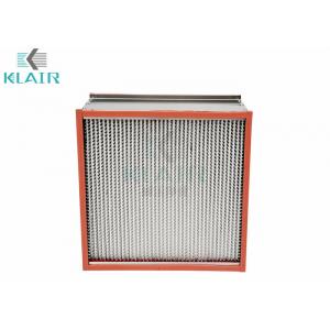 Heat Baked Oven High Temperature Air Filter For Pharmaceutical Automobile