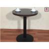 Melamine Contemporary Coffee Tables , 2ft Round Coffee Tables Casting Iron Base