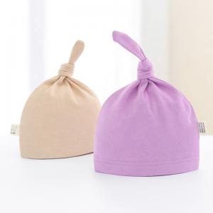 Knitted Organic Cotton Baby Knotted Hat Wholesale