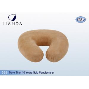 Car / Train / Airplane Neck Pillow U Shaped , U Shaped Memory Foam Pillow