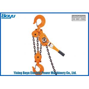 China Standard Lifting Height 1.5m Lifting Hoist Transmission Line Stringing Tools Capacity Ranges From 1.1t - 11.25t supplier
