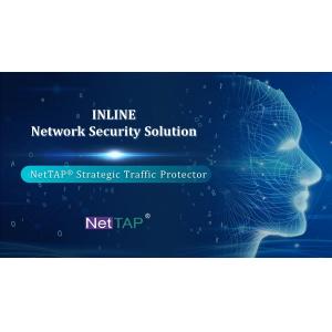 Solución EN LÍNEA de la seguridad de la red de las soluciones del golpecito de la red basada en protector estratégico del tráfico de NetTAP®