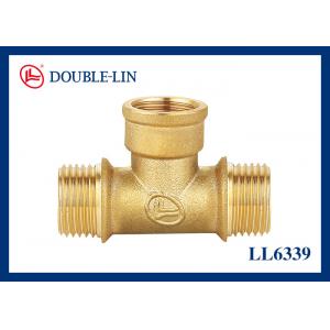 China Female X Male X Male 3/4 Brass Threaded Tee supplier