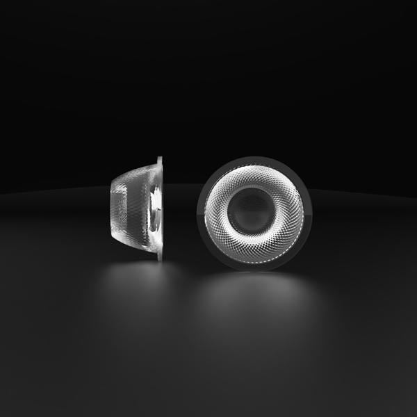 Viewing angle 60°  Lens PC material for down light Match Bridgelux COB