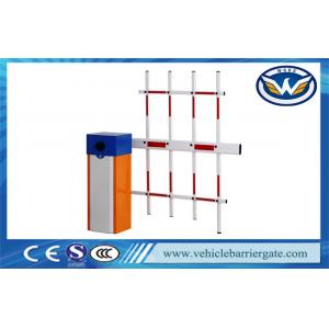 China Driveway RFID Parking Lot Barrier System Traffic Barrier Gate With Fence Barrier Arm supplier