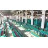 China 24 Head Tube Mill Line , Stainless Steel Square Pipe Polishing Machine wholesale