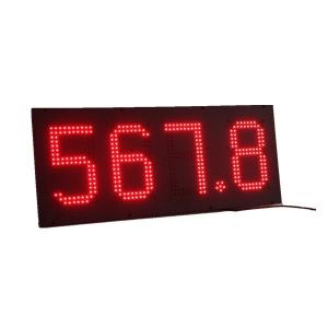 Cross Current Driver Design Waterproof LED Display Board Gas Station Price Display