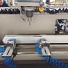3 Axis CNC Controlled Profile Machining Center Working With Profile 3 Sides On Window Door Area